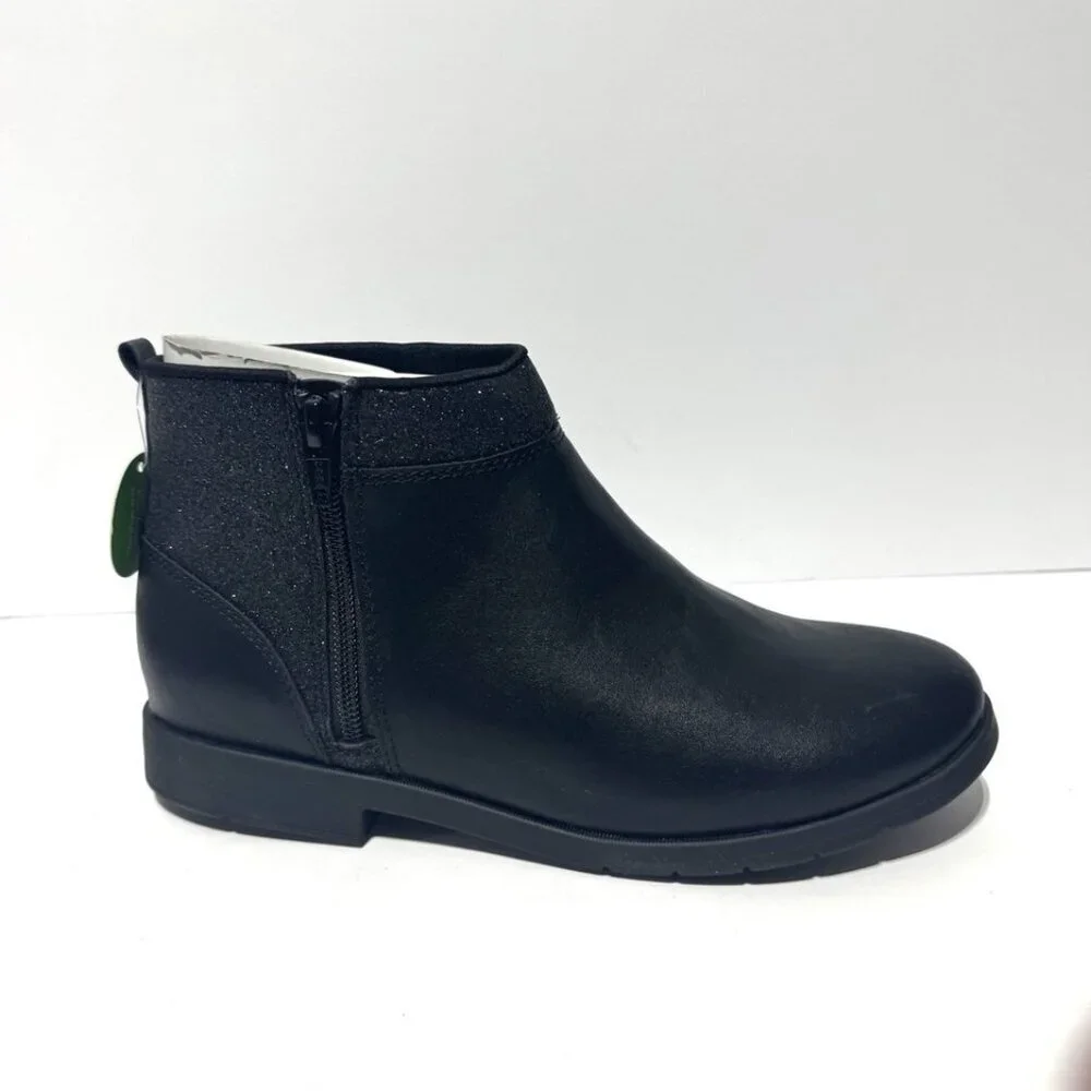 Stride Rite Girls Lucy 3 Boots Black Size 5 M Big Kid